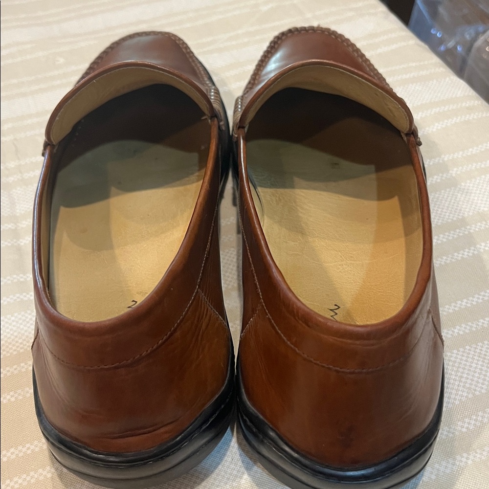 Cole Haan Cognac Leather Loafer size 12M - Picture 7 of 9